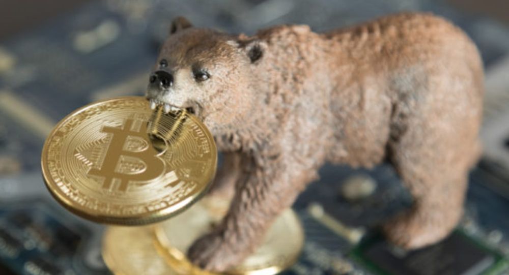Биткоин обвалился максимально почти за месяц