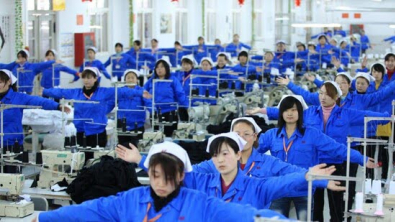 Промпроизводство в Китае в апреле сократилось на 2,9%